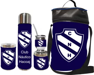 Equipo De Mate Set Matero Completo Náutico Hacoaj. Ecocuero