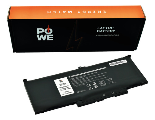 Batería para portátil Dell Latitude 7000 7280 7480 7490 F3ygt