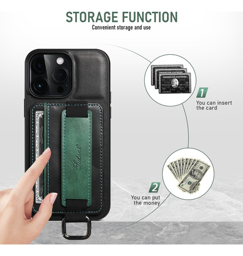 Nuevo Capa Capinha Com Alça Para iPhone 15 14 13 12 Pro Max