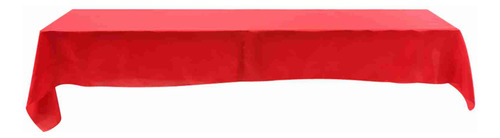 Mantel Rectangular Rojo Rojo Para Banquetes, 145 X 320 Cm
