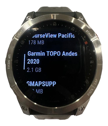 Actualizacion Gps Reloj Garmin Epix Gen 2 Mapa Topografico (Usado)