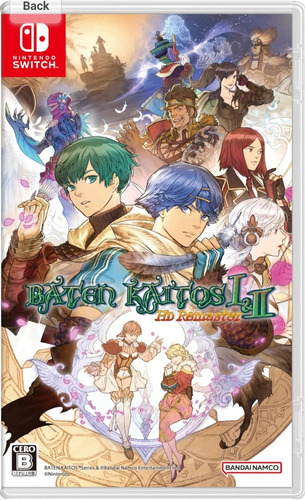 Baten Kaitos 1 Y 2 Hd Remaster Nintendo Switch Físico Japon