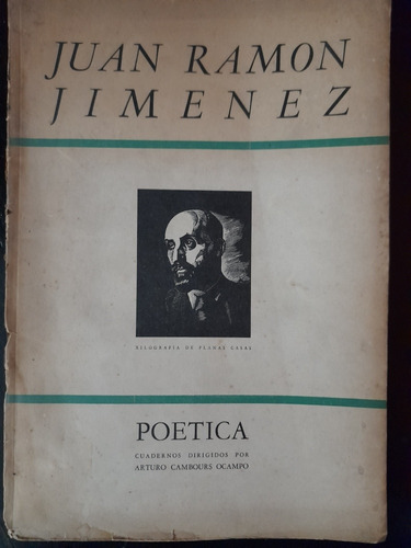 Poética Revista Literaria La Plata 1943 Juan R. Jiménez B2