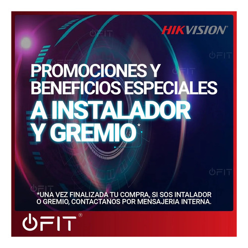 Imagen 5 de 9 de Camara Seguridad Hikvision 720p 2.8mm 16 Unidades
