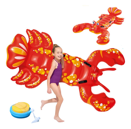 Flotador Inflable Cangrejo De Río Alberca Niños Y Adultos