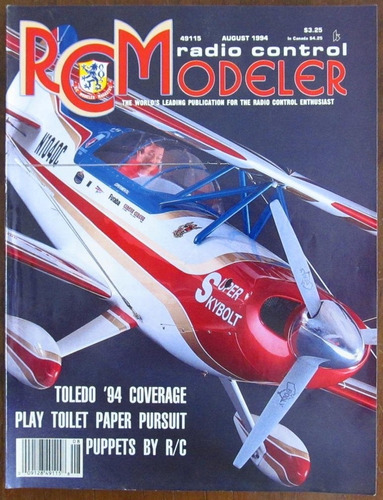 Revista Rc Modeler Radio Control N° 8 - 1994