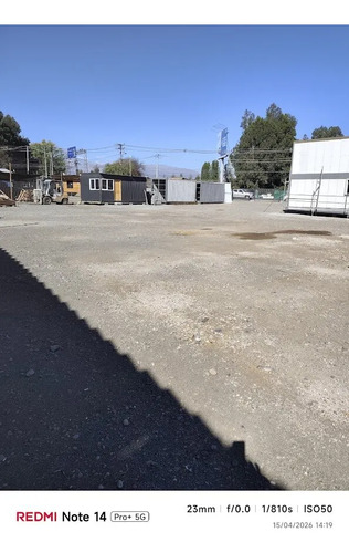 Arriendo Paine Terreno Bodegaje Estacionamiento Caletera Pan