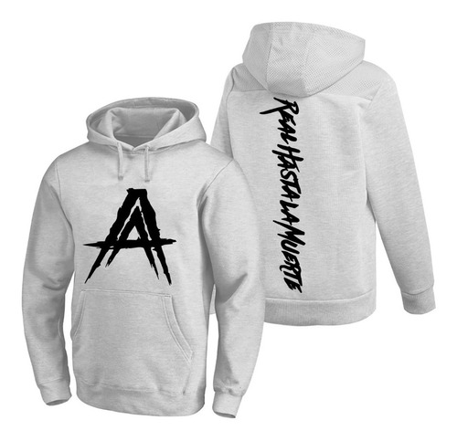 Sudadera Anuel Doble Aa Real Hasta La Muerte Deluxe Llnm2