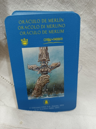 Cartas Oráculo De Merlín Lo Scarabeo Leer No Tarot