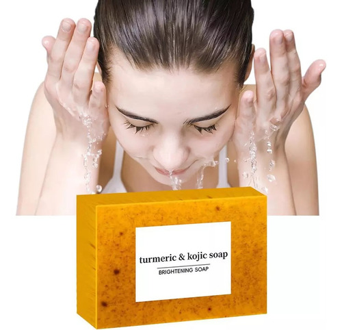 . Jabón De Cúrcuma Para Blanquear La Piel-100g*2pcs .