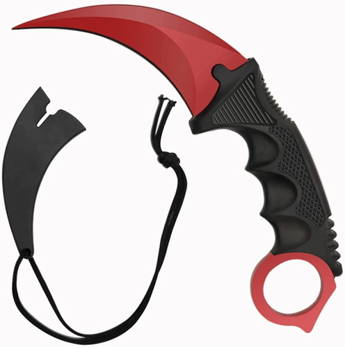 Cuchillo Tactico Karambit - Supervivencia Camping Y Defensa