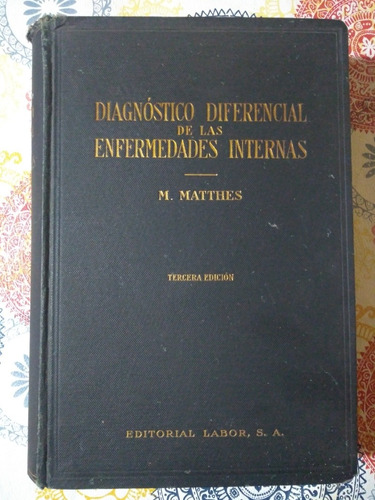 Libro Diagnóstico Diferencial De Las Enfermedades Internas