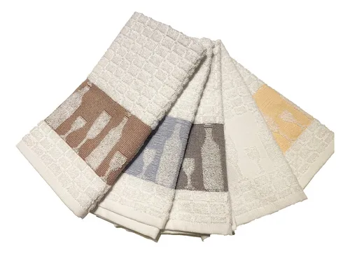 comprar Repasador De Toalla Jacquard 1ra Calidad X 6 Unidades
