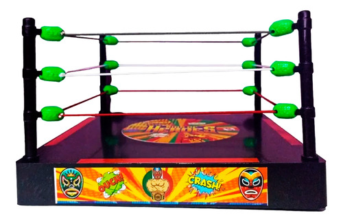 Ring De Lucha Libre Para Luchadores Figuras