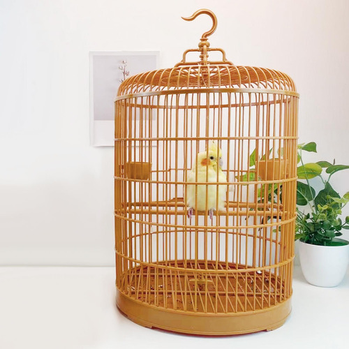 Jaula Para Pájaros, Comedero Para Pájaros Con Taza De