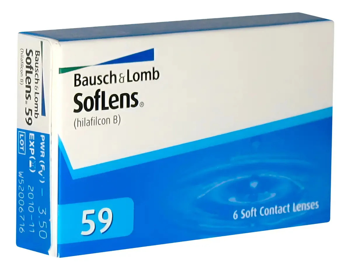 Lentes de Contacto Bausch + Lomb SofLens 59 para Miopía