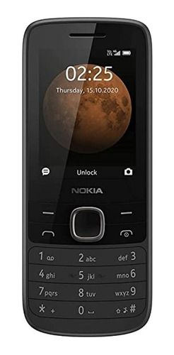 Imagen 1 de 5 de Nokia 225 4G 128 MB black 64 MB RAM