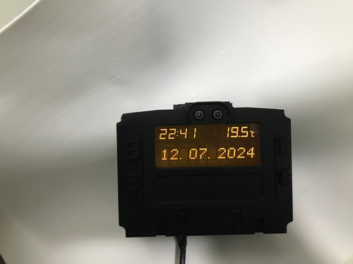 Computador De Bordo Tid Zafira Data Hora E Temperatura (Usado)