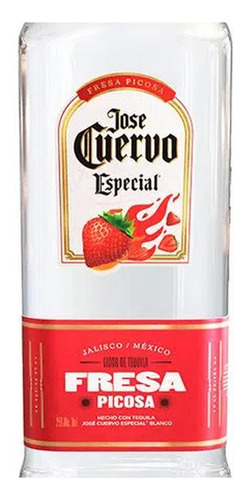 Pack De 2 Licor De Tequila Cuervo Especial Fresa Picosa 700m