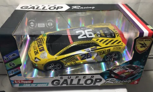 Auto De Carrera R/c 7f Esc 1:14 Super Gallop Racing Srj