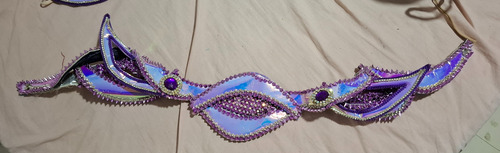 Traje De Carnaval Mujer Violeta 90/95 (Usado)