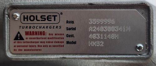 Turbo Holset Hx52 Volvo D12 465hp 12lt 4031148h