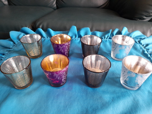 Set De 8 Vasos Shot De Vidrio