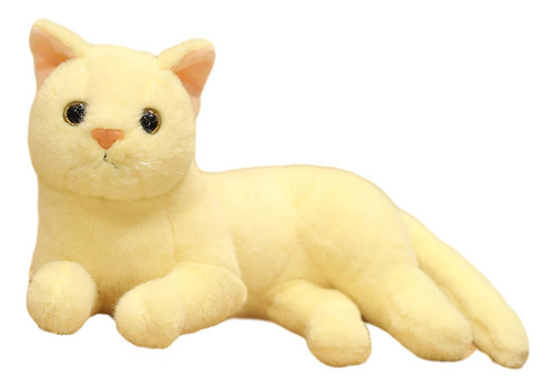 Muñecos De Gato De Peluche, Animales De Amarillo Beis
