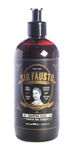 Sir Fausto Men´s Culture Dandruff Shampoo Caspa 500ml Local