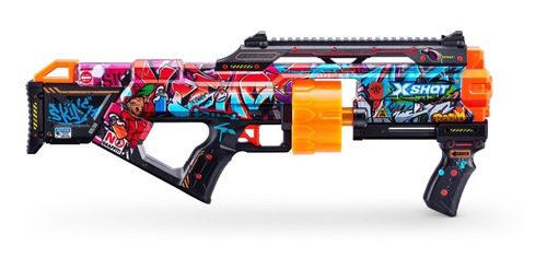 Imagen 2 de 8 de Pistola Lanza Dardos X-shot Zuru Skins Last Stand Graffiti