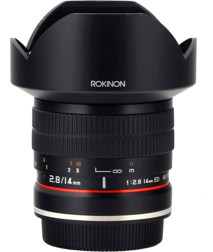 Rokinon 14mm F/2.8 If Ed Umc Lente Para Canon Ef With Ae Chi