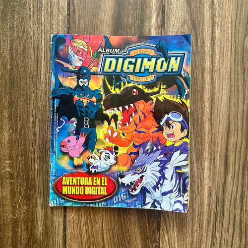 Álbum Completo Peruano Digimon 1, Año 2000, Navarrete