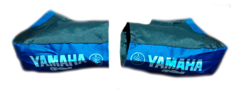 Cubre Manos Yamaha Azul Impermeable Invierno Lluvia Frio Fas