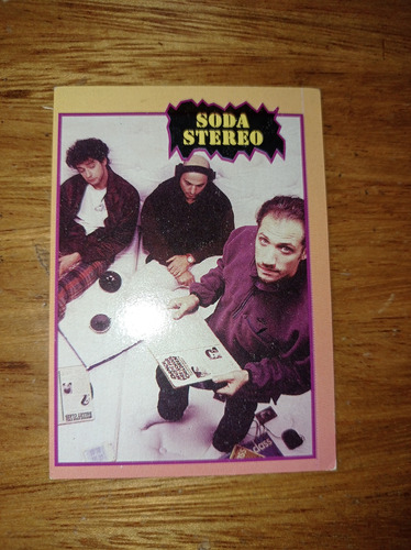 Rock Cards, Soda Stereo, Cerati, Año 1997  