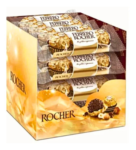 1 Caixa De Chocolate Ferrero Rocher Oferta Imperdível