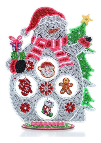 Yeesam Art Christmas Muñeco De Nieve De Mesa Kits De Pintura