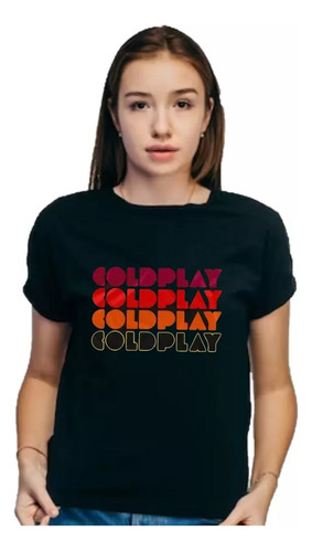 Remera Coldplay -  - Logos_03 Infantil