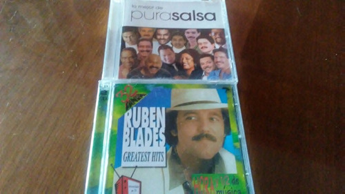 Coleccion De 3 Cd Ruben Blades Y Pura Salsa