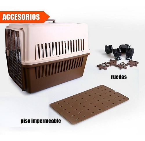 Varikennel Transportador L90 Piso Impermeable Cumple Iata