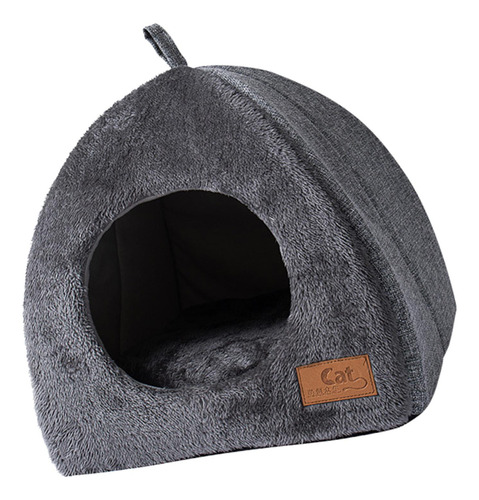 Cesta Grande Para Cama De Gato, Perrera L Gris Oscuro L