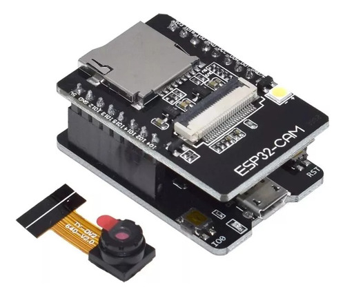 Placa Desarrollo Esp32-cam Ov2640 + Kit Programador