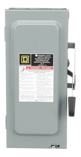Imagen 3 de 9 de Interruptor De Seguridad 3 Polos 60 A. Clase 3130 - D322n