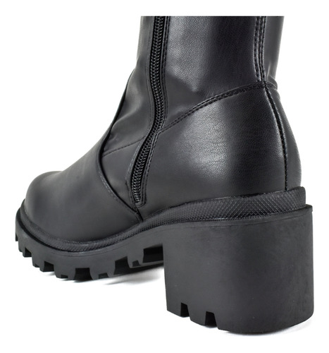 Botas Combat Chunky 6cm Plataforma Para Mujer Mod Maya