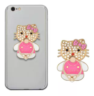 Ring Phone Celular Moviles Hello Kitty Rosado Brillante