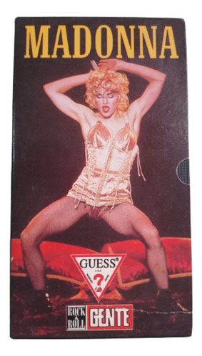 Vhs Madonna Vhs Original Rock & Roll Gente