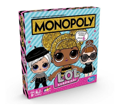 Monopoly Lol Surprise Version Español Hasbro
