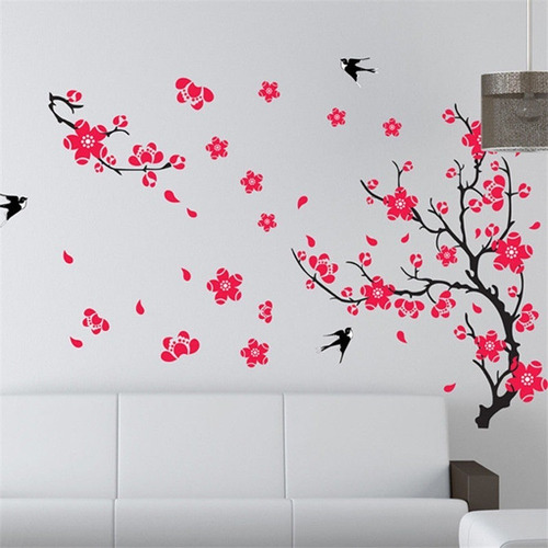 Vinilo Sticker Decor Mural Arte Pared - Arbol Sakura