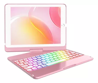 Funda Con Teclado Mmk / Para iPad 9.7 / Rose Gold