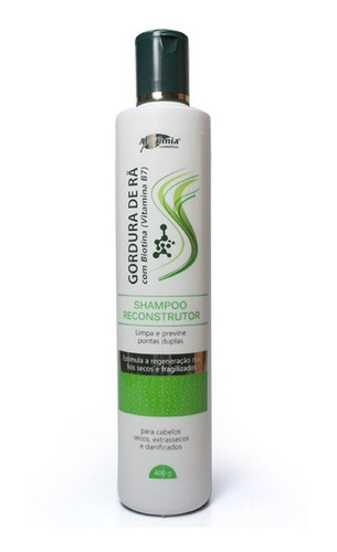 Shampoo Gordura De Rã 400ml - Alquimia