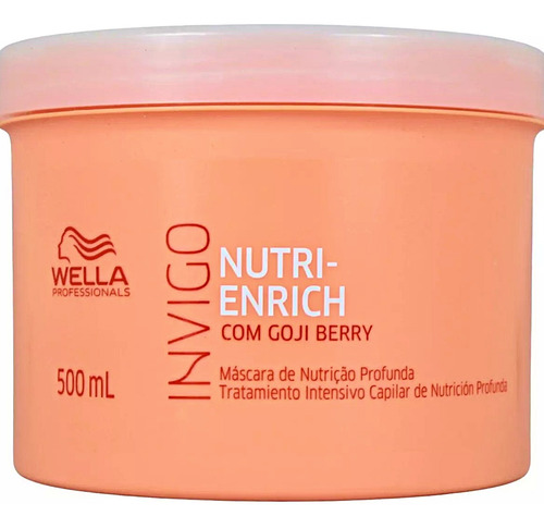Wella Enrich Nutição Oil Reflections Nutrição Suaves Luminos